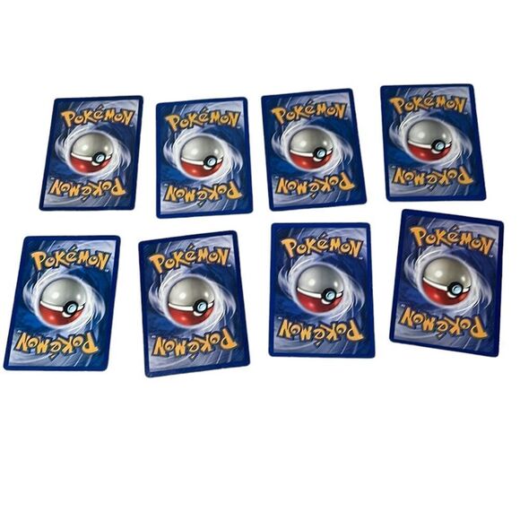 Set of Eight Pokémon Trading Cards. - Picture 6 of 10